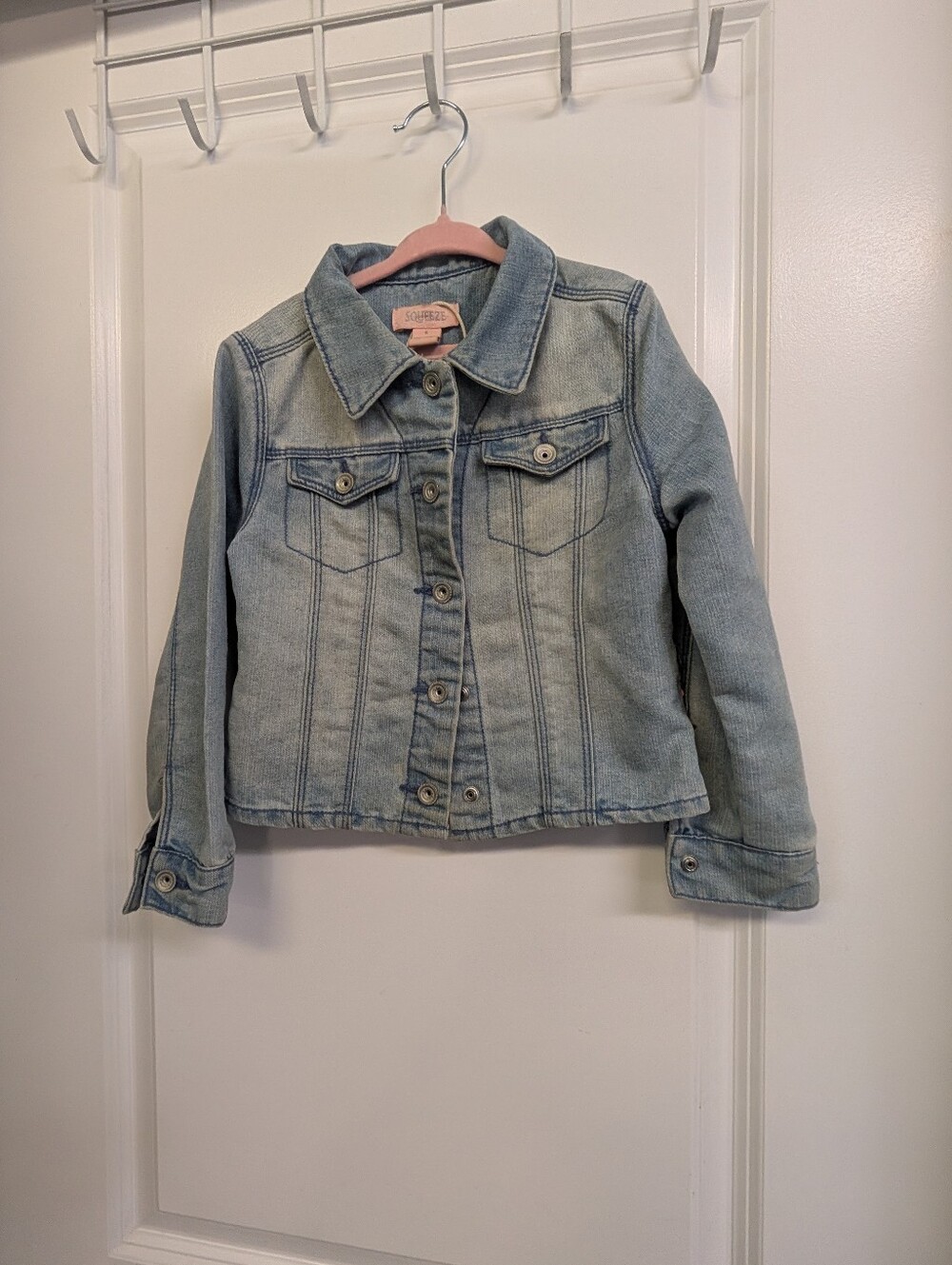 Kids Light Wash Denim Jacket